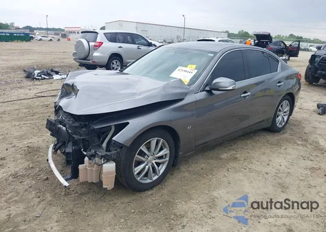 2015 Infiniti Q50 Premium из США, поврежденный, VIN JN1BV7AP7FM338434